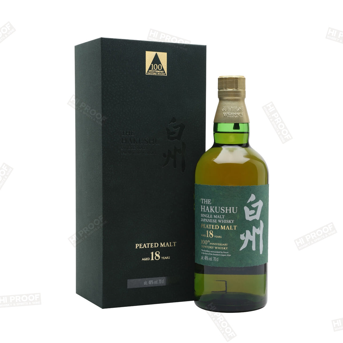 Suntory Hakushu 18 Year 100th Anniversary 750ml – Hi Proof