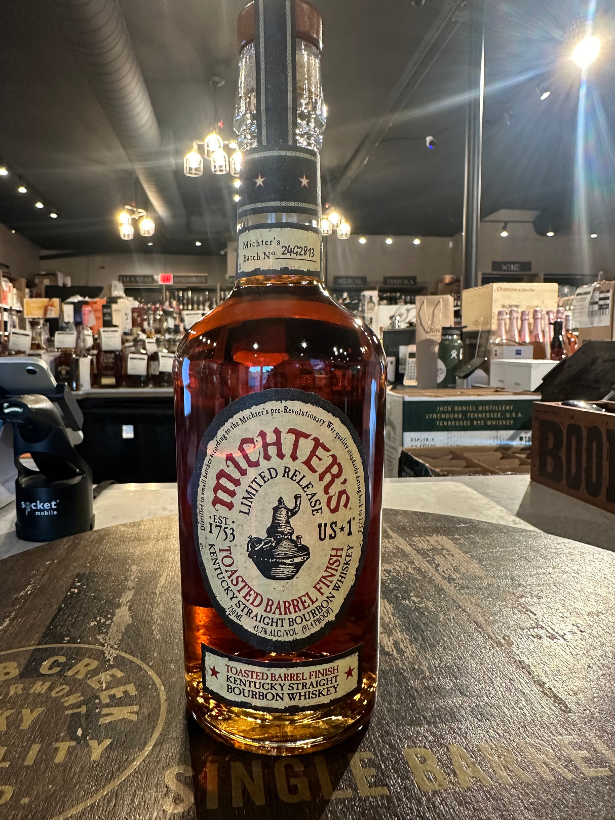 Michter's TOASTED BARREL FINISH 2024 LIMITED EDITION ( SPEND $80, GET IT $110 )