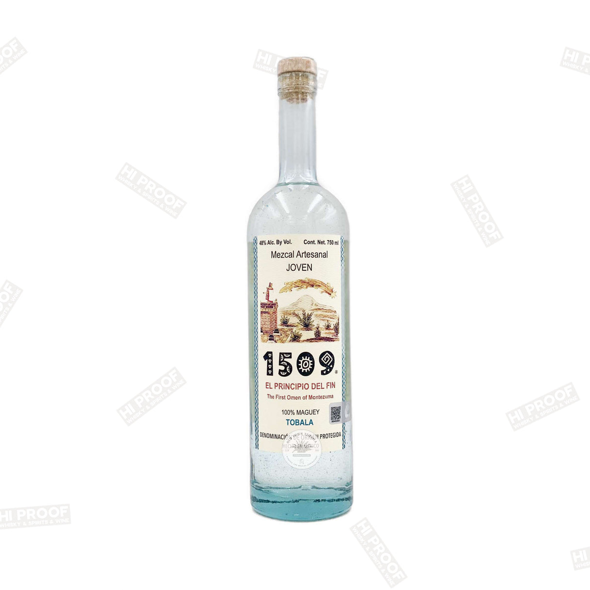 1509  Mezcal Artesanal Joven Tobalal 750ml