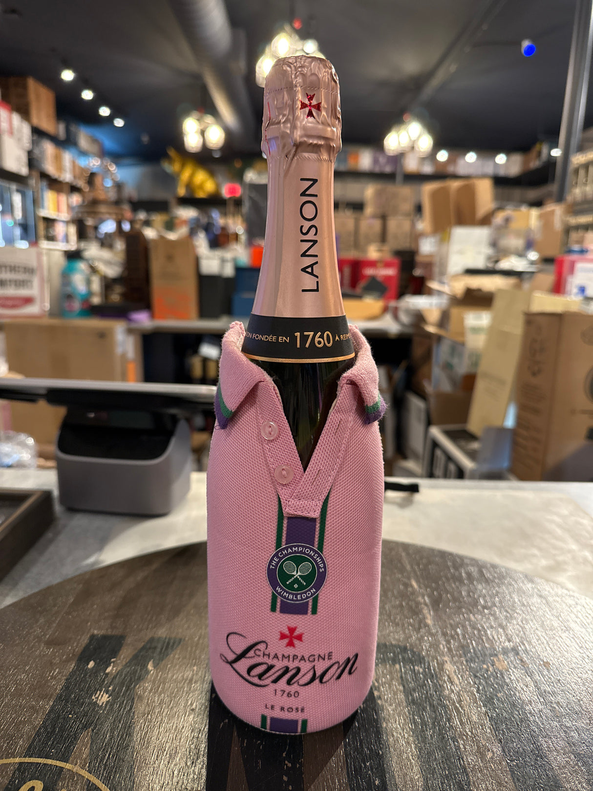 LANSON BRUT ROSE LE ROSE W/JACKET 750ML