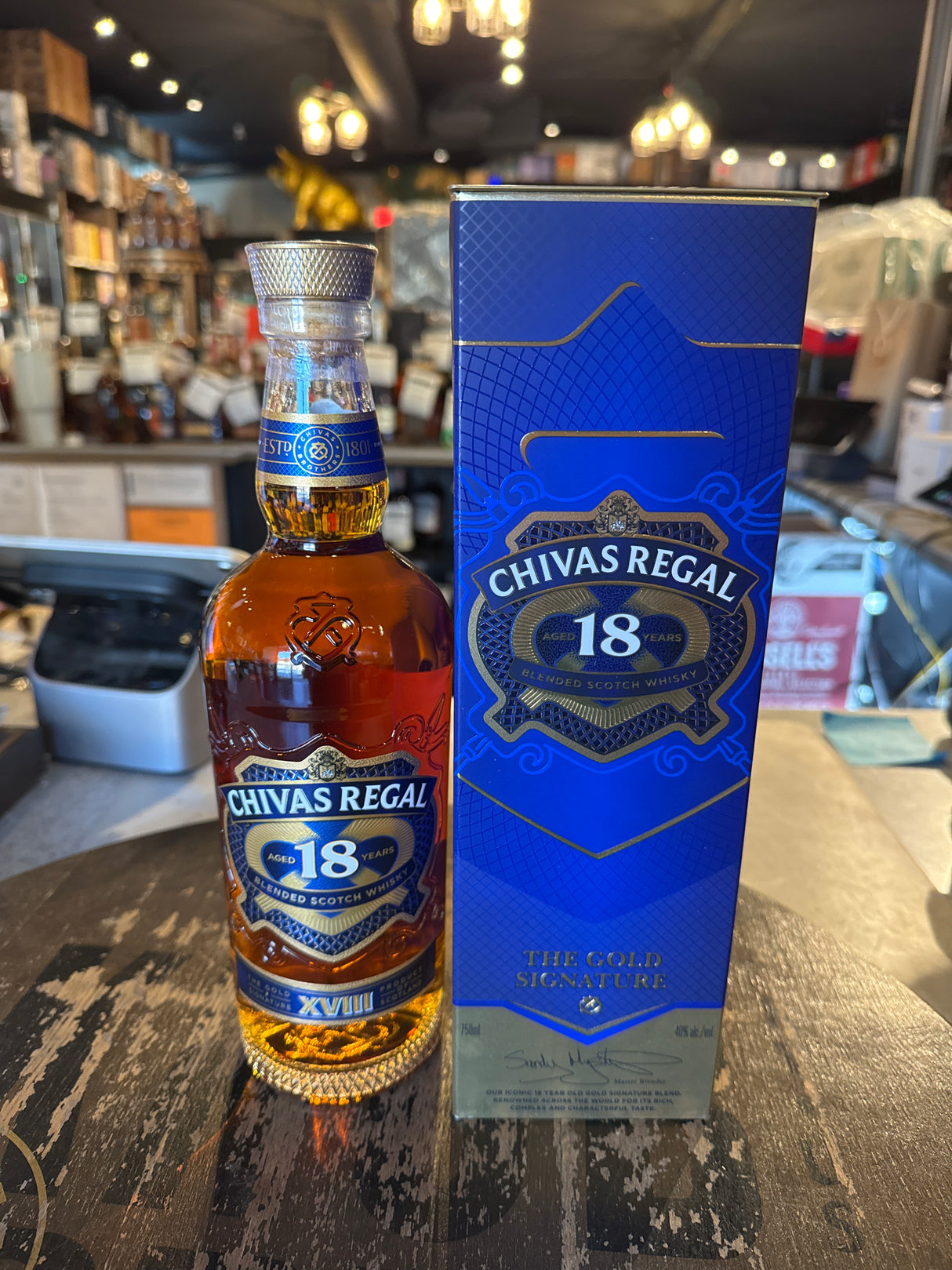 Chivas Regal 18years Gold Signature