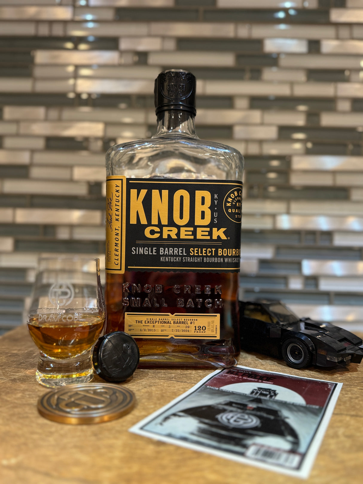 Knob Creek Hi Proof X The Dram Code Pick Single Barrel "The Exceptional Barrel #1" 750ml