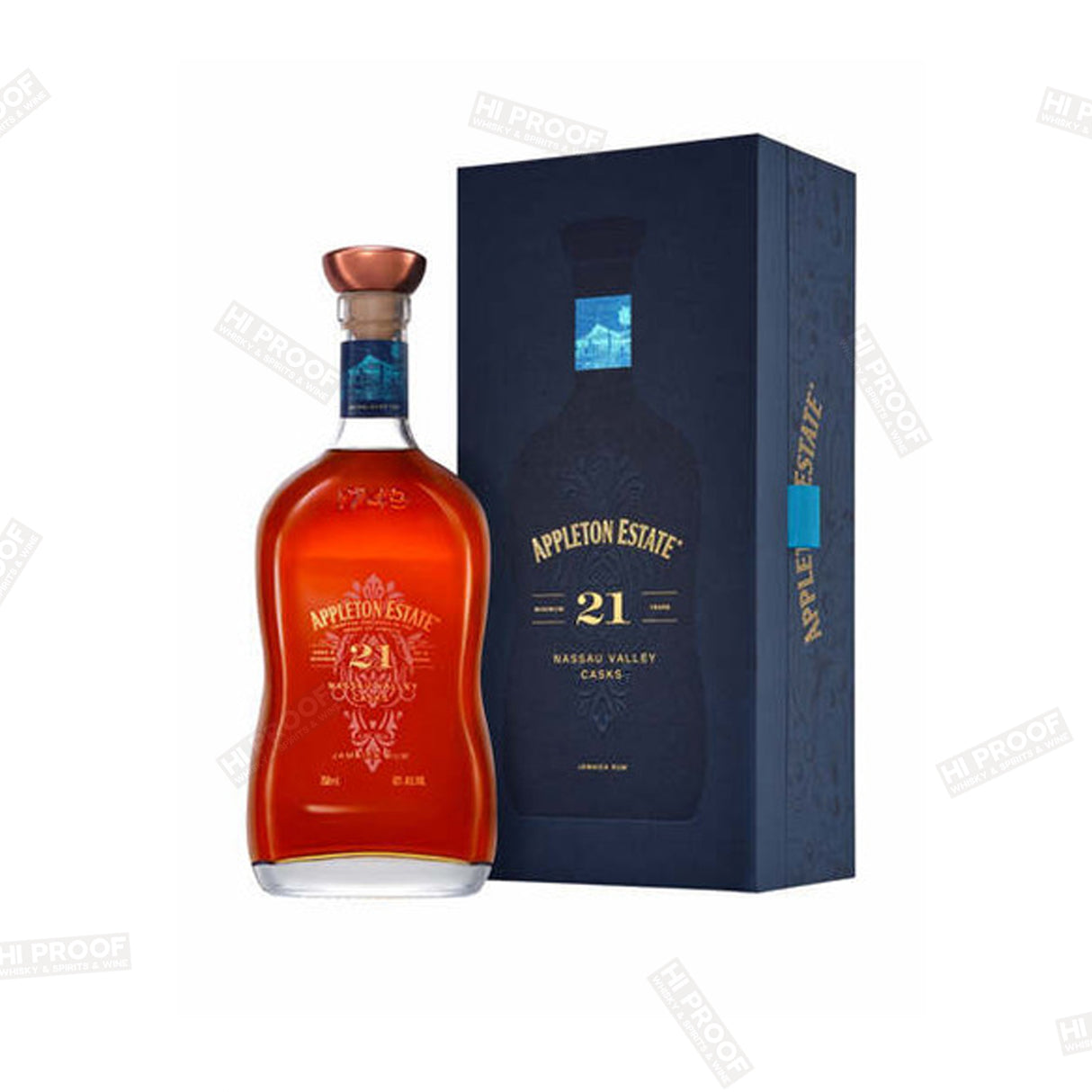 APPLETON ESTATE 21 YEAR OLD RUM 750ML