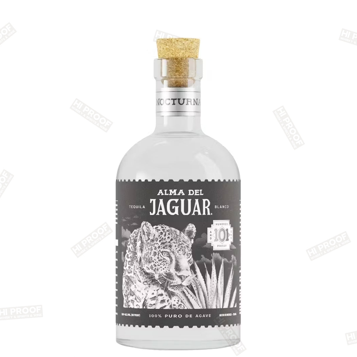 Alma del Jaguar Blanco 101 Proof "Nocturna"  Tequila 750ml