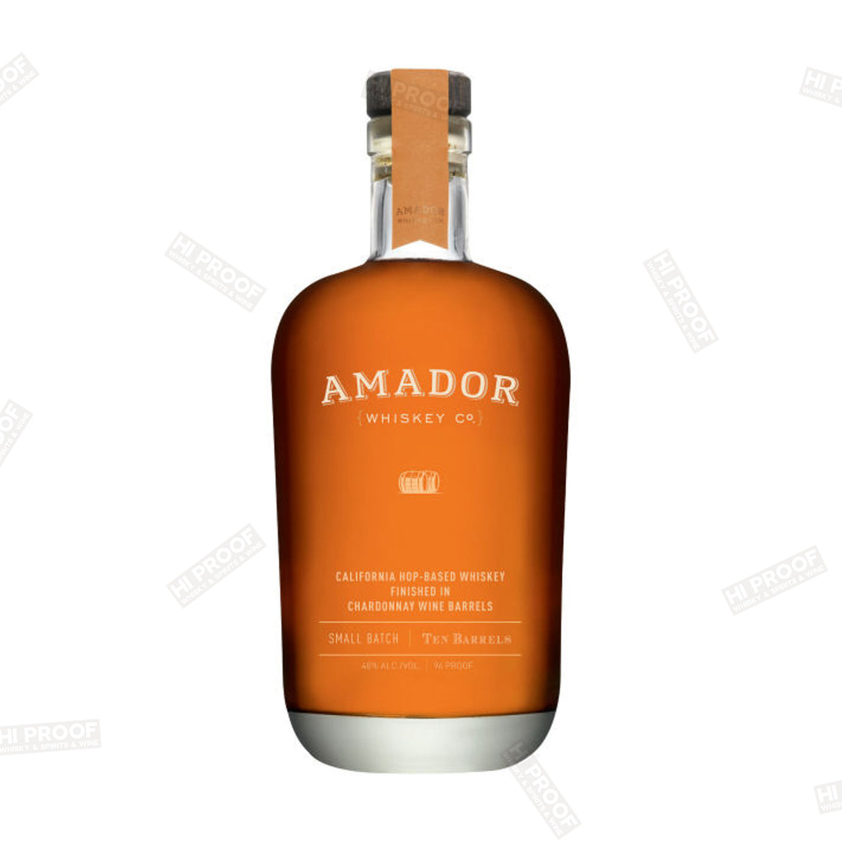 Amador Ten Barrels California Hop-Based Whiskey 750ml