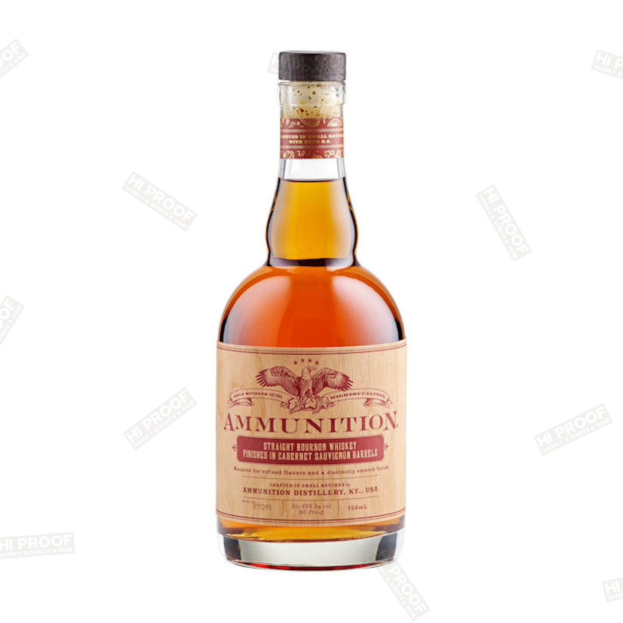 Ammunition Cabernet Barrel Finished Straight Bourbon Whiskey 750ml