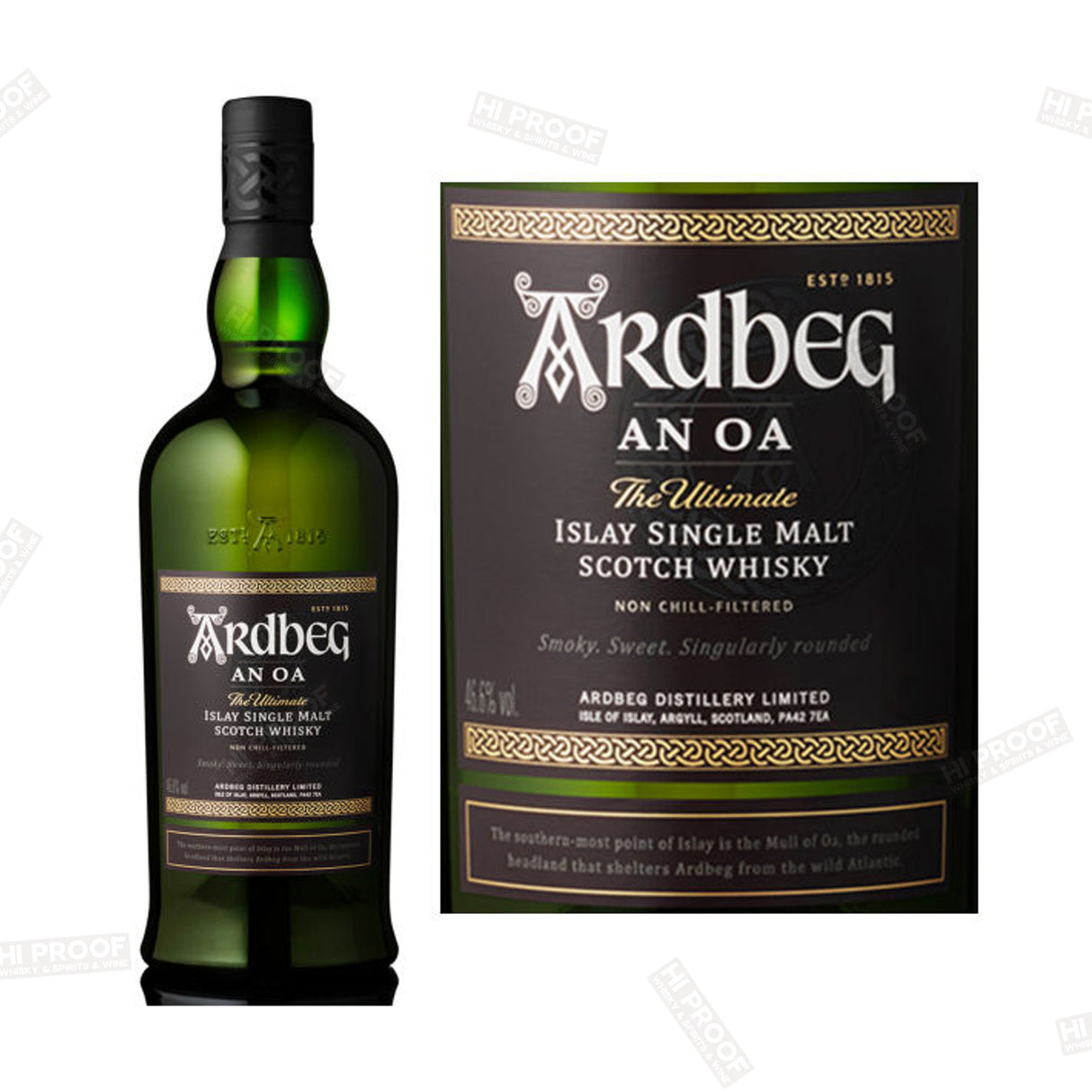 Ardbeg AN OA Islay Single Malt Scotch 750ml