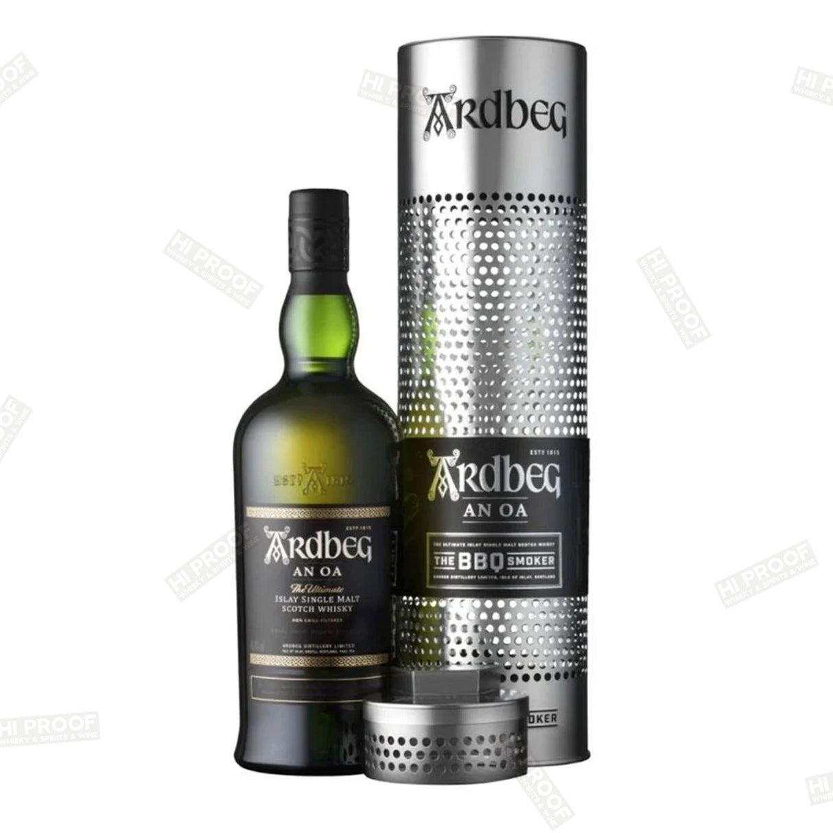 Ardbeg 'An Oa' Islay Single Malt Scotch Whisky w/BBQ Smoker 750ml