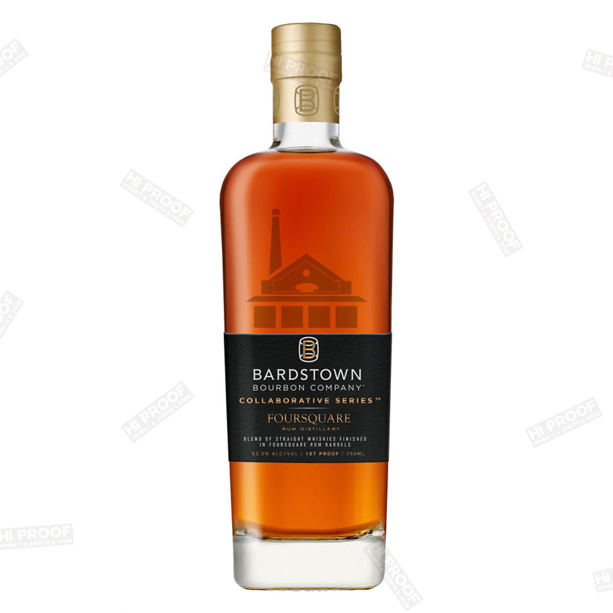 BARDSTOWN WHISKEY RYE COLLABORATIVE SERIES FINISHED IN FOURSQUARE RUM BARRELS KENTUCKY