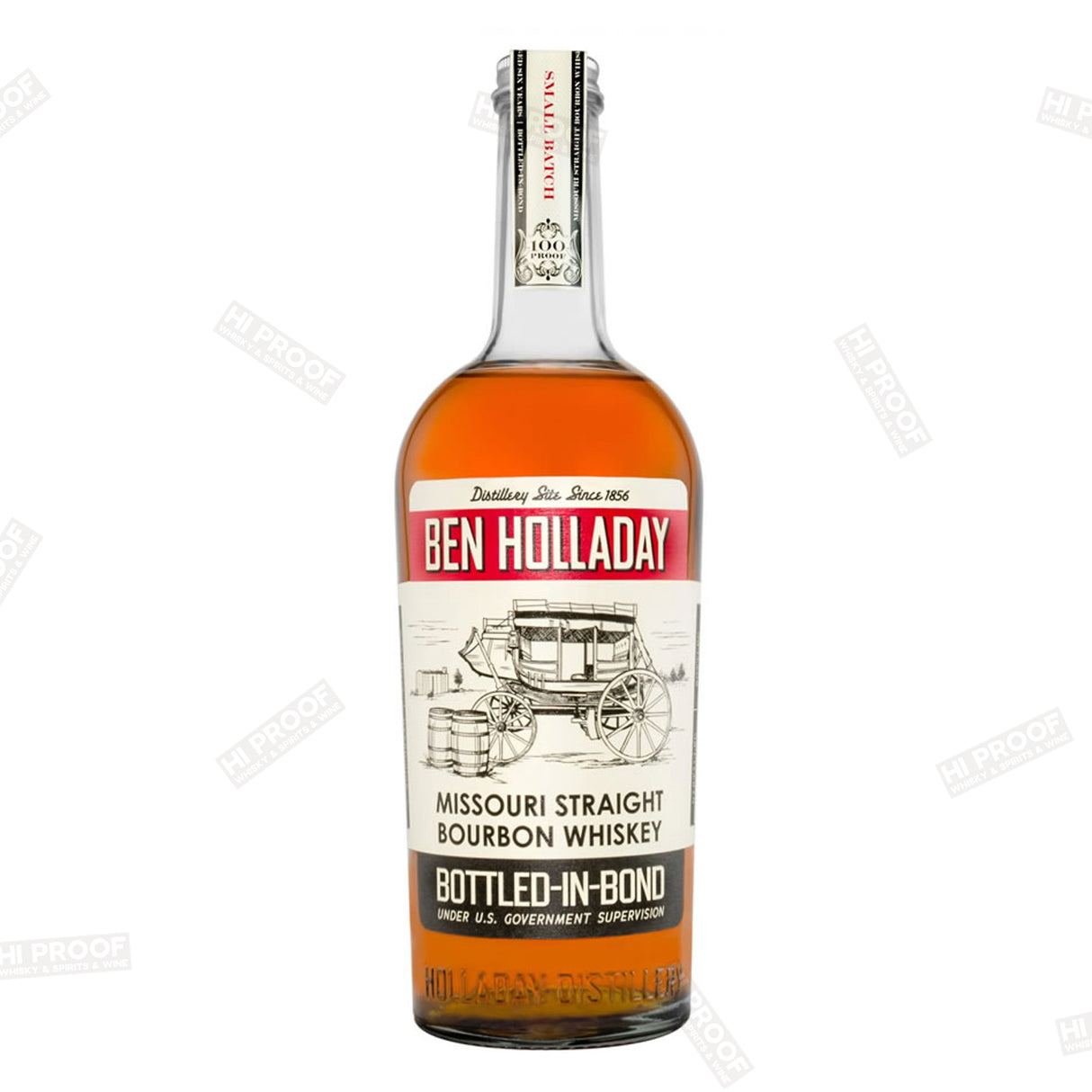 Ben Holladay Missouri Straight Bourbon Whisky 6 years old 750ML