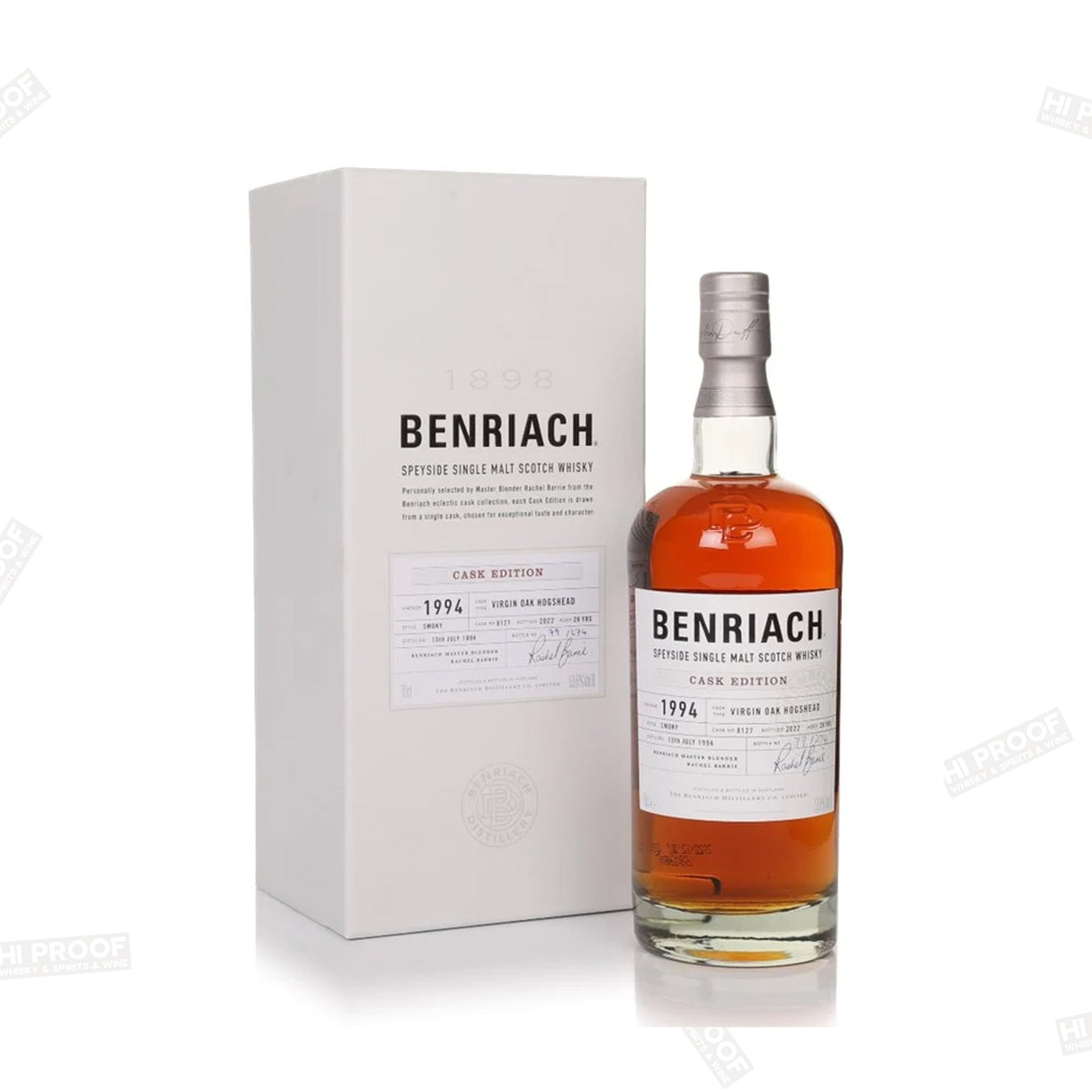 Benriach 28 Year Old 1994 Cask #4006 Cask Edition - Tokaji Hogshead Single Malt Scotch Whisky  700ML