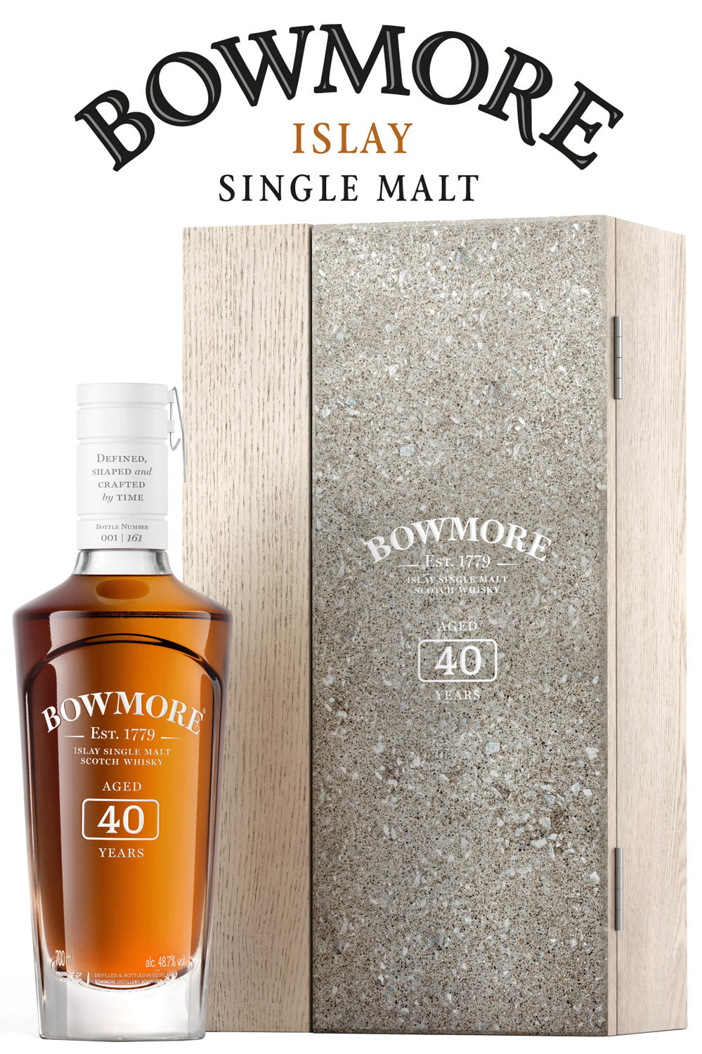 Bowmore Single Malt Scotch 40 years 2023 release