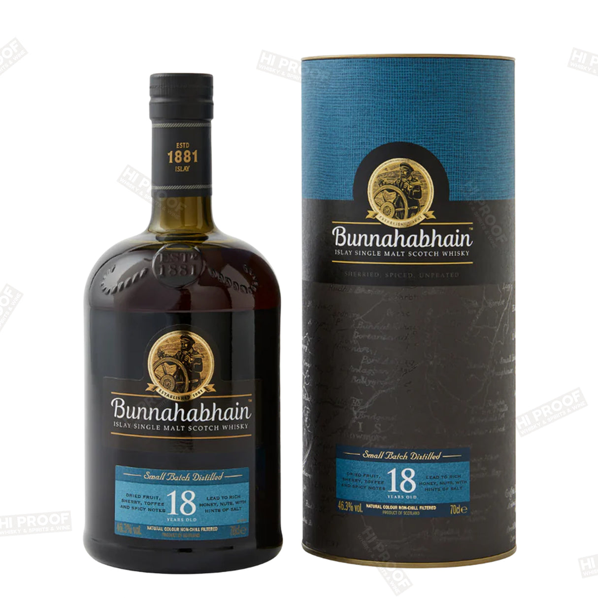 Bunnahabhain 18 Year Whisky 750ml