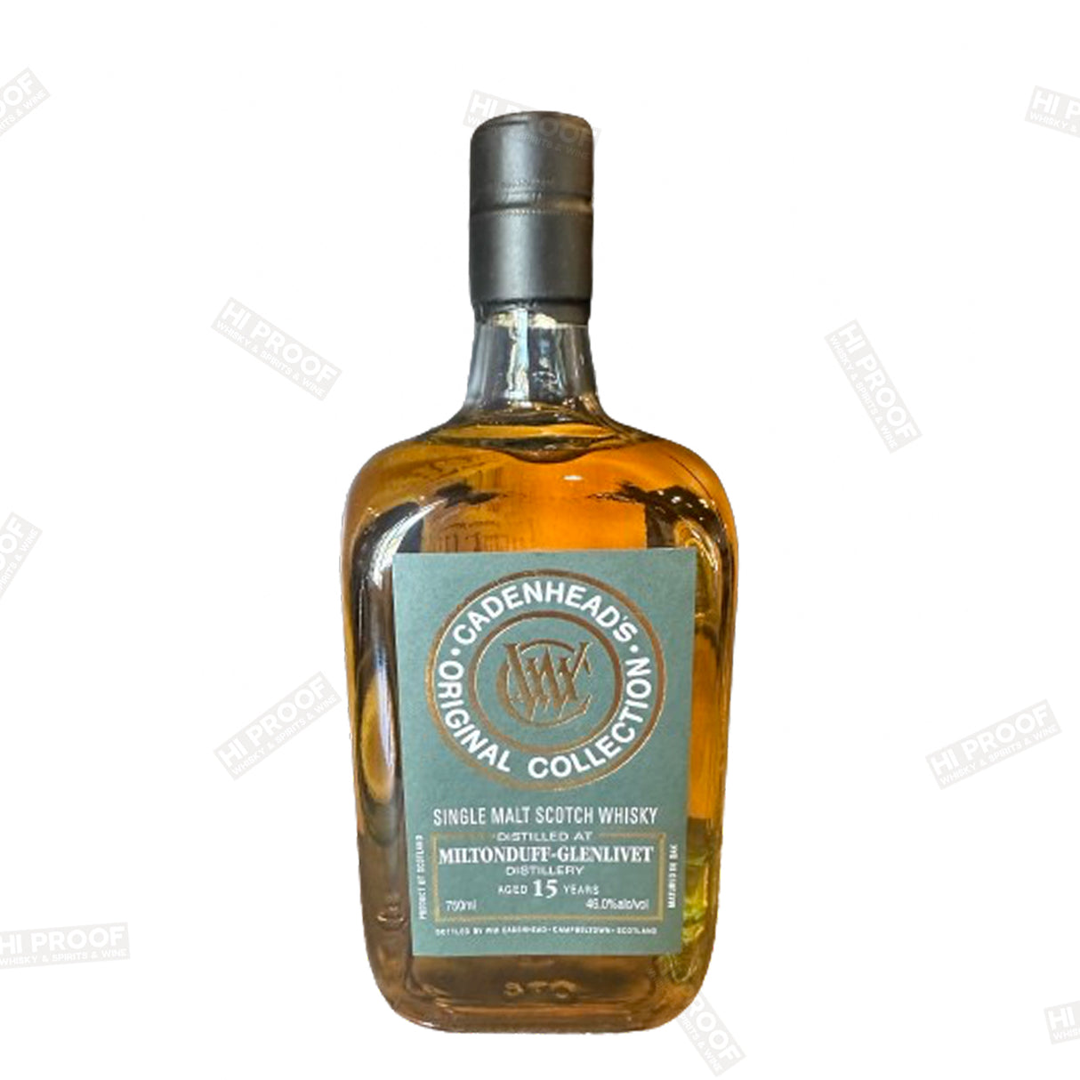 CADENHEAD'S MILTONDUFF GLENLIVET 2008 15 YEAR 92 PROOF