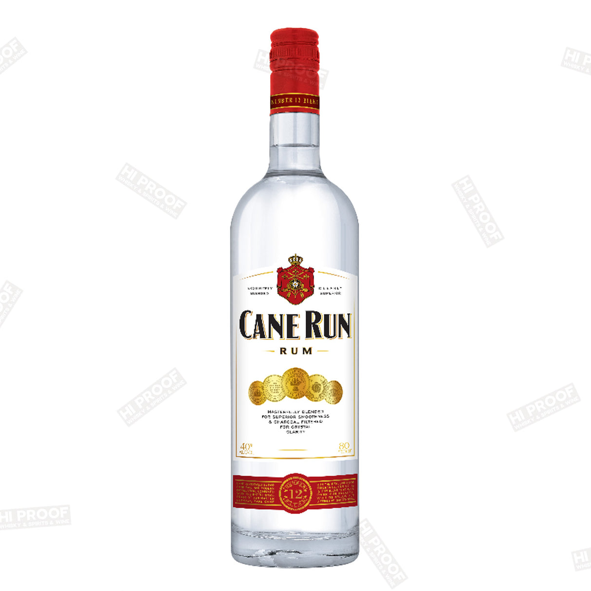 CANE RUN ESTATE WHITE RUM 750ml