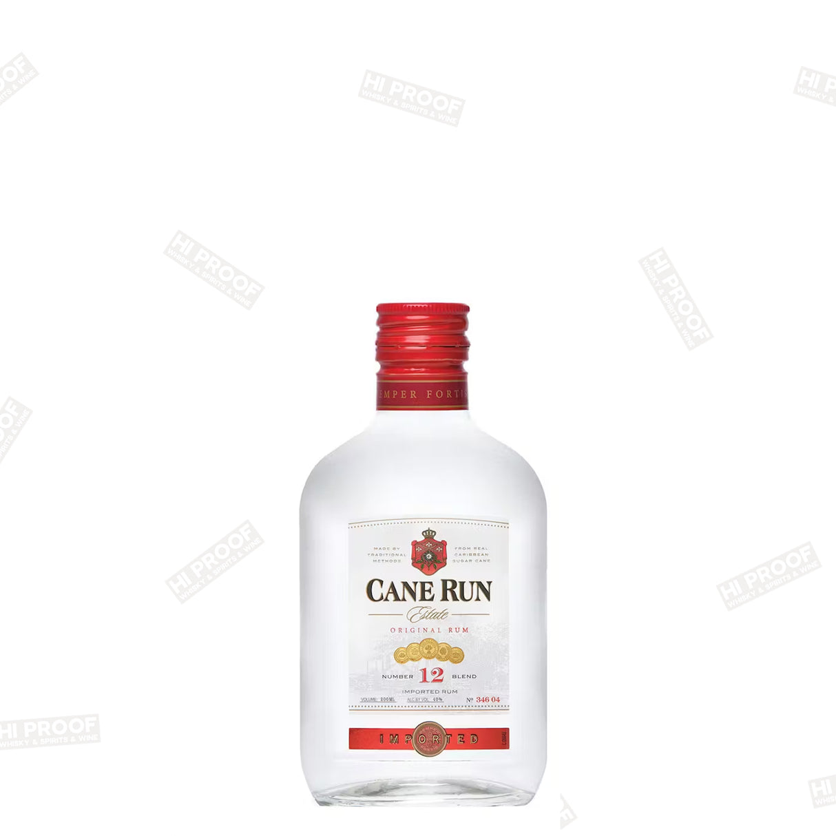 CANE RUN ESTATE WHITE RUM 200ml