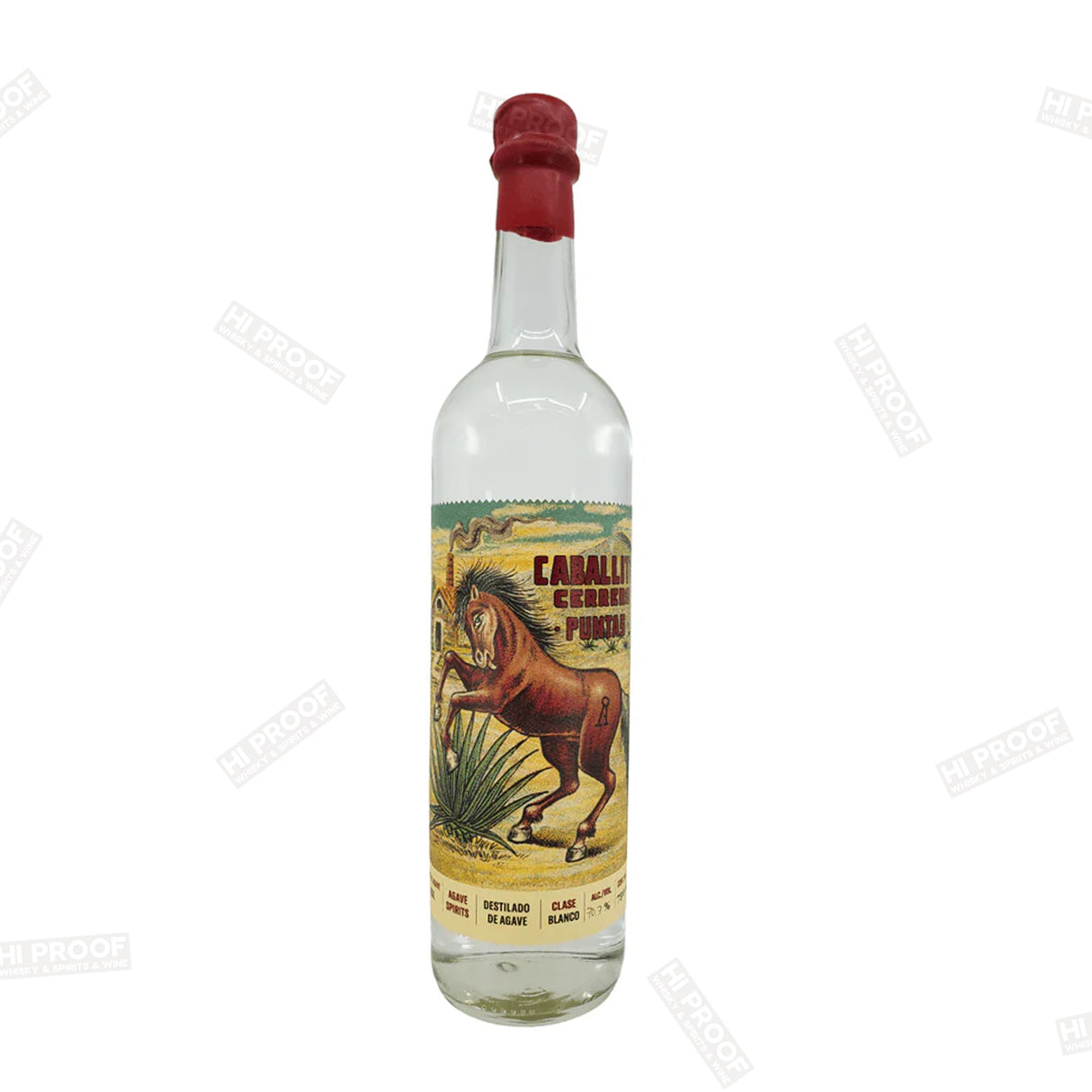 Caballito Cerrero Azul Blanco Puntas 70.6% Alc 750ml