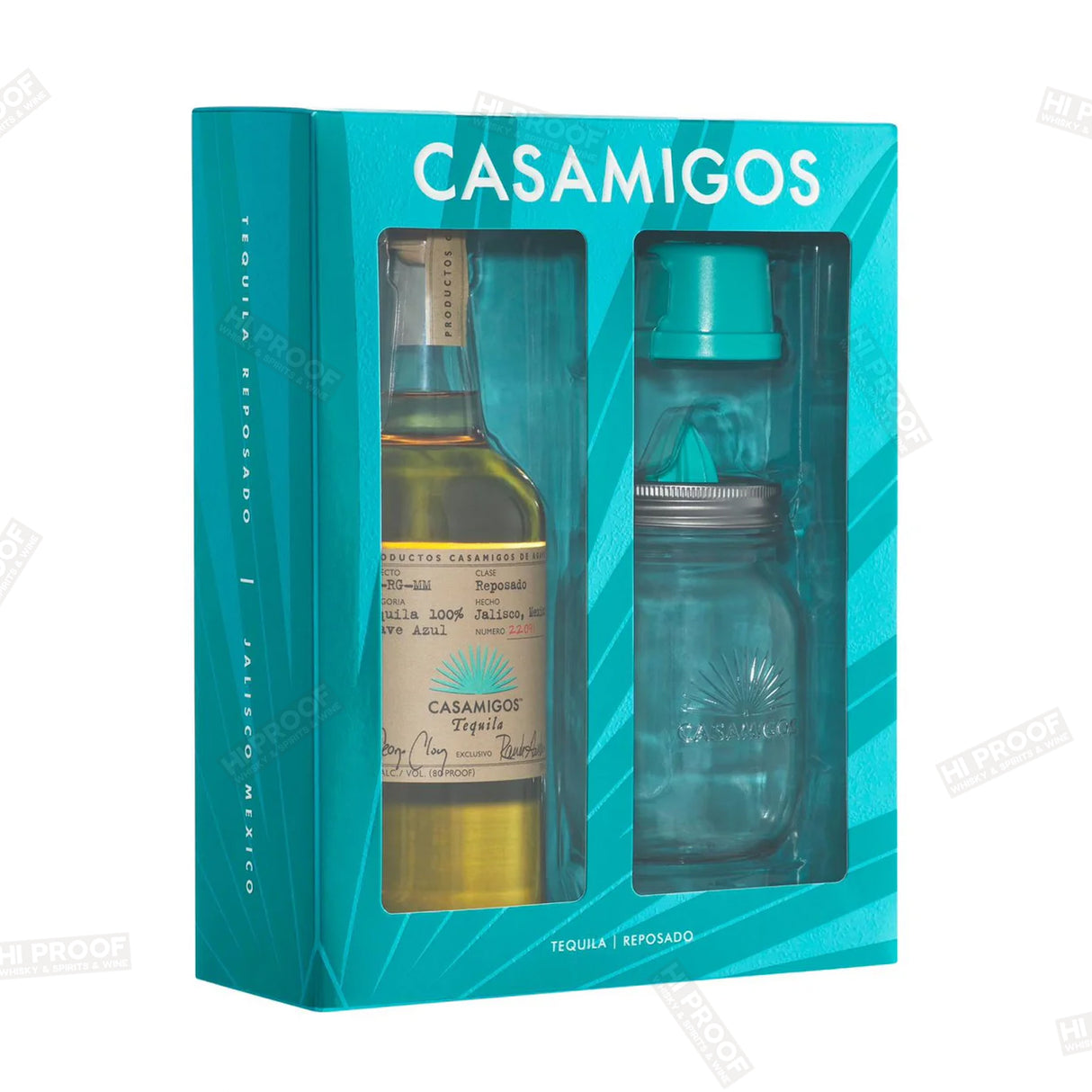 Casamigos Reposado with Mason Jar Juicer 750ml