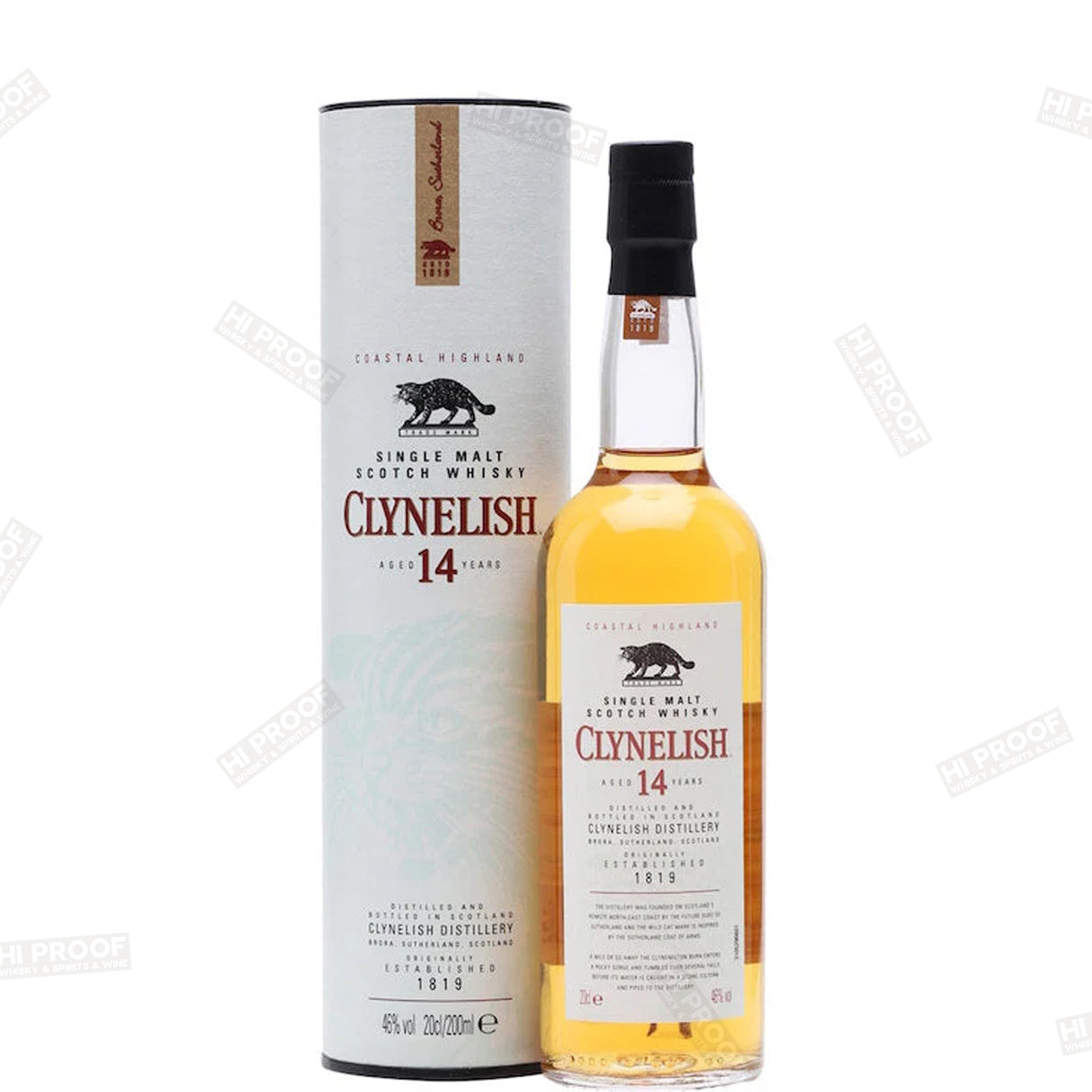 Clynelish 14 Year Single Malt Whisky 750ML