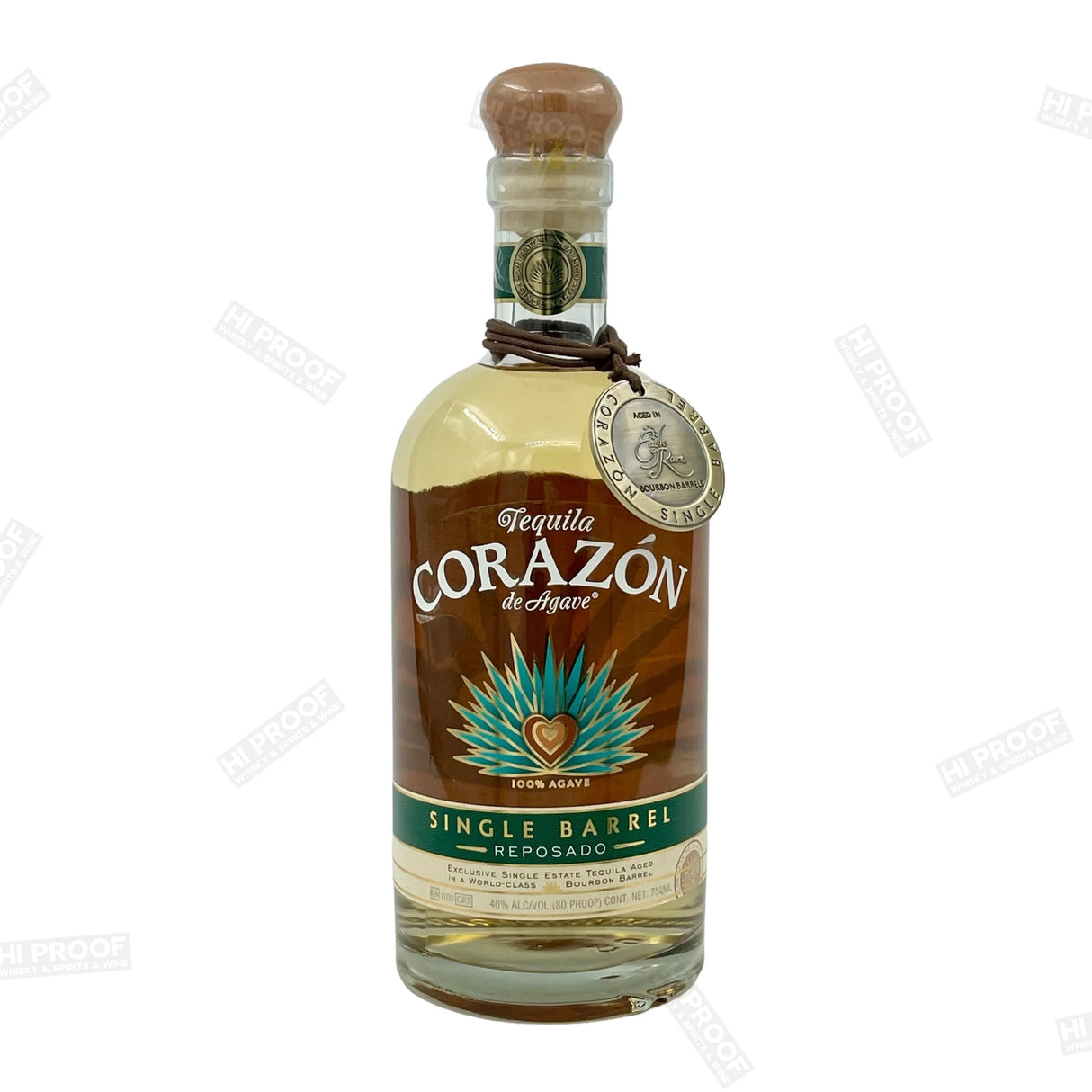 Corazon Single Barrel Aged in Eagle Rare Bourbon Barrel Reposado Tequila