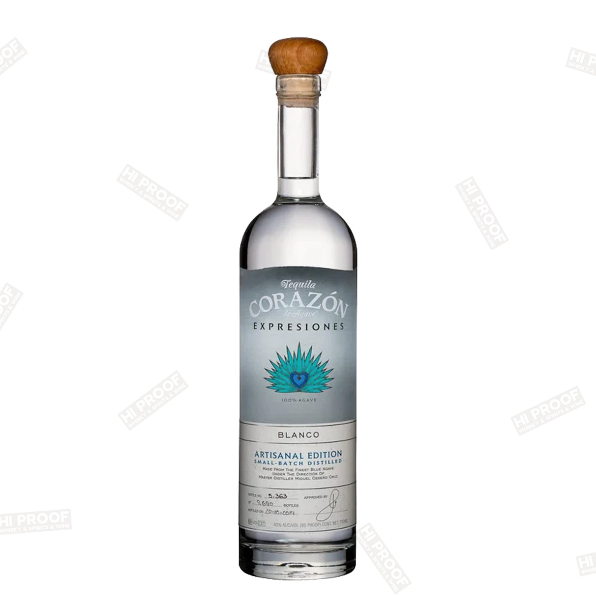 Corazon de Agave Expresiones Blanco Artisanal Edition Tequila 750ml