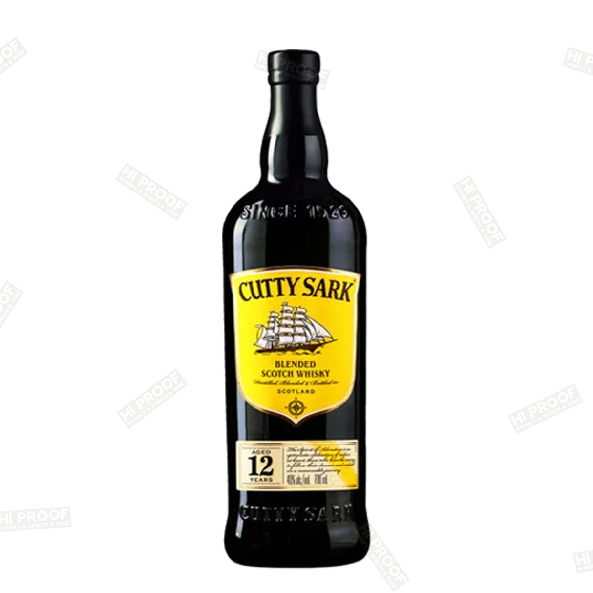 Cutty Sark Blended Scotch Whisky 12 year old 700ml