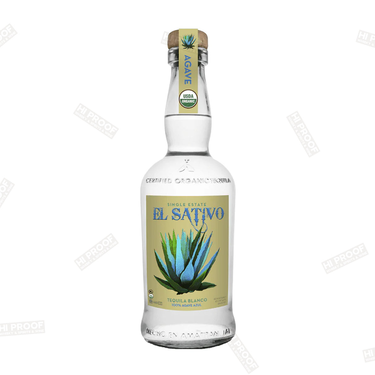 El Sativo Tequila Blanco Single Estate 80Proof