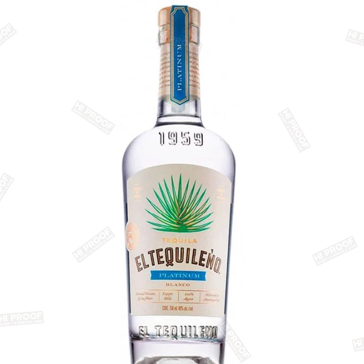 El Tequileno Platino Blanco Tequila 750ml