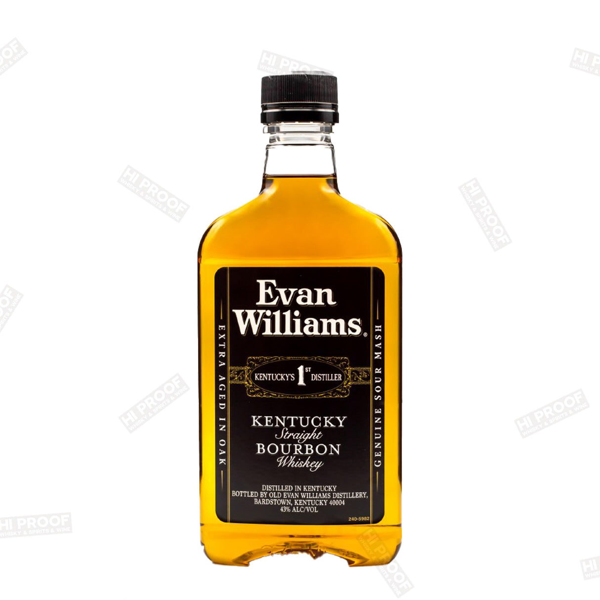 Evan Williams Black Label Bourbon Whiskey 375ml