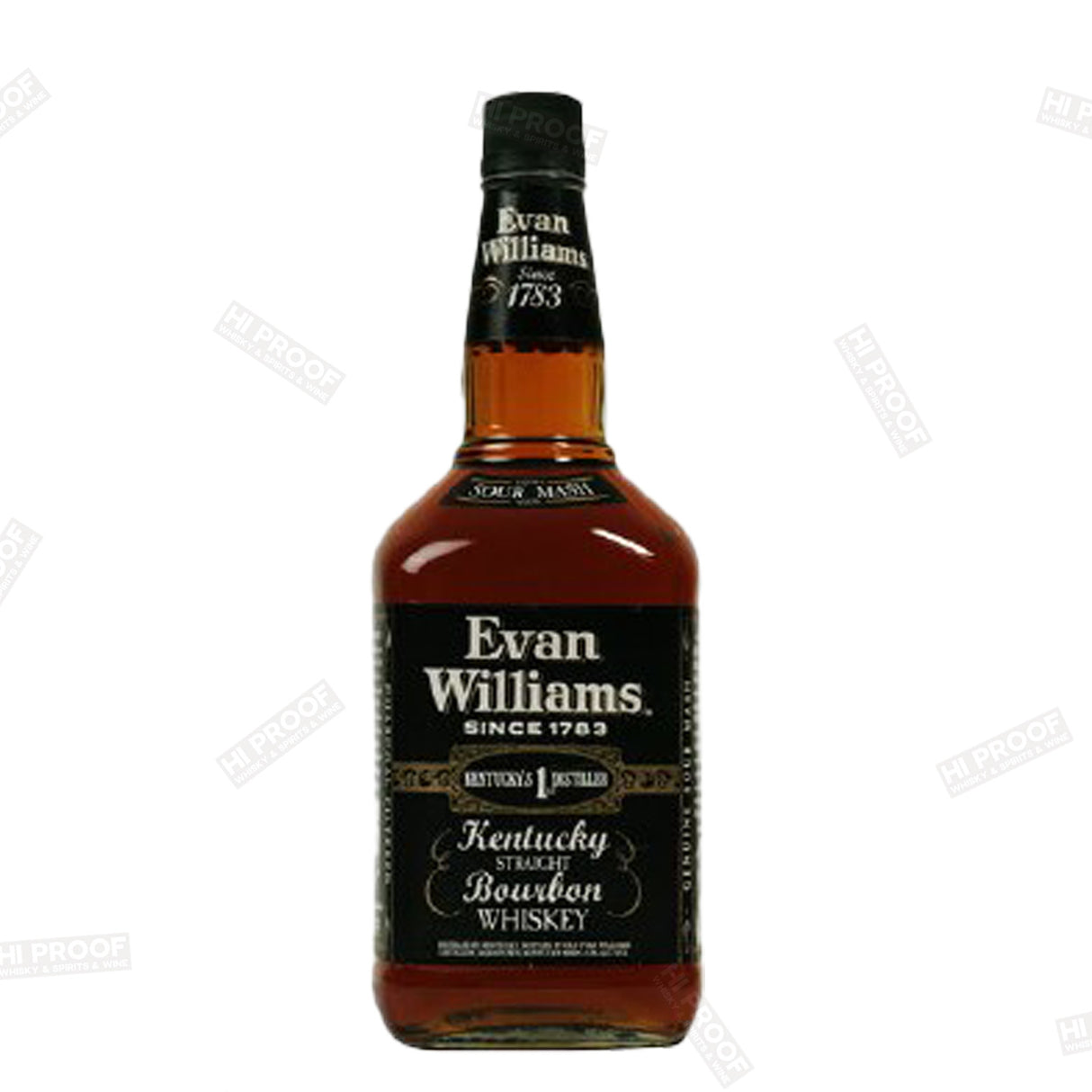 Evan Williams Black Label Bourbon Whiskey 750ml