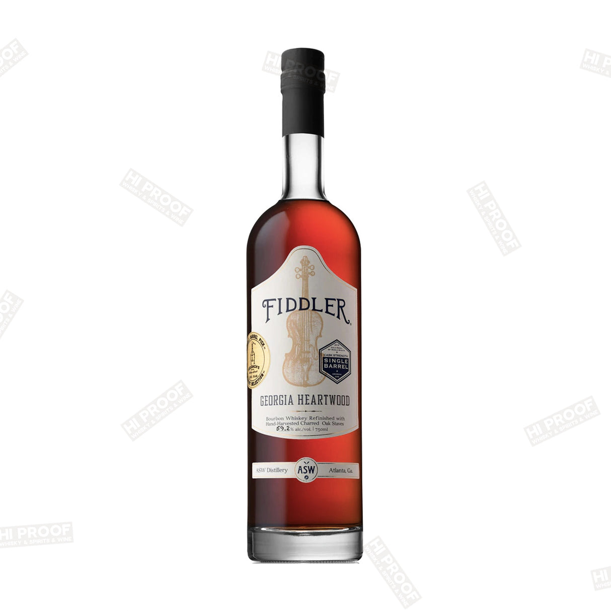 Fiddler Georgia Heartwood Bourbon 750mL