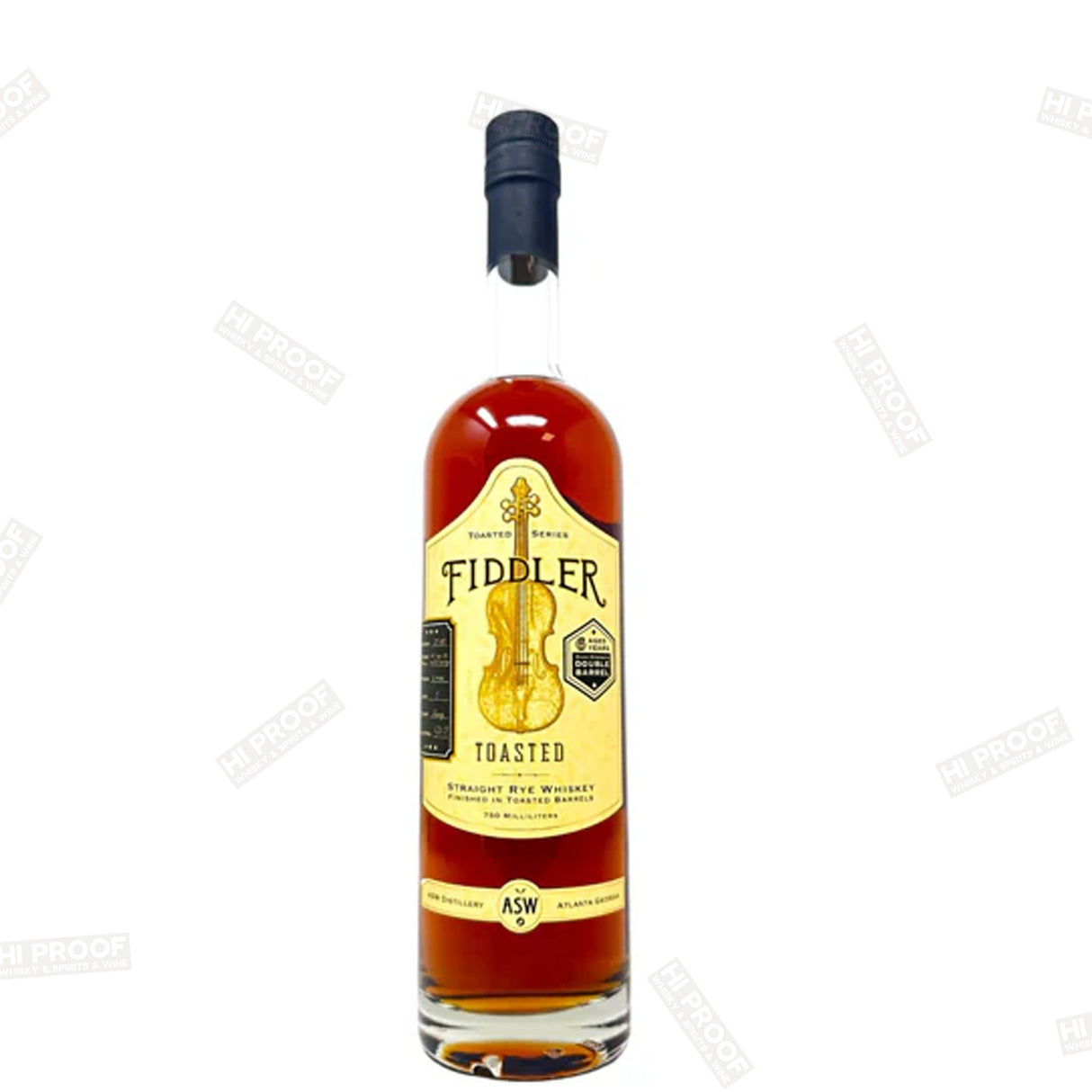 Fiddler Toasted Straight Rye Whiskey -750ml