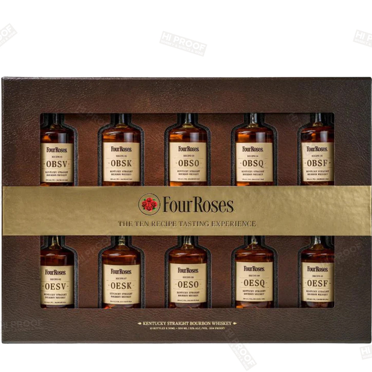 Four Roses Ten Recipe Tasting Experience 50ml 10Pk