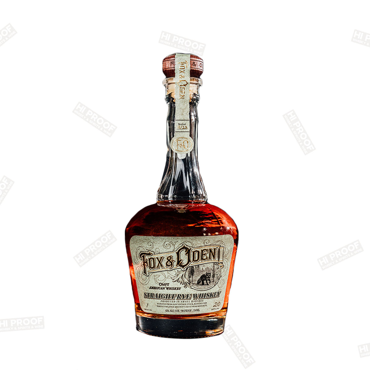 Fox & Oden Rye Whisky 750ML