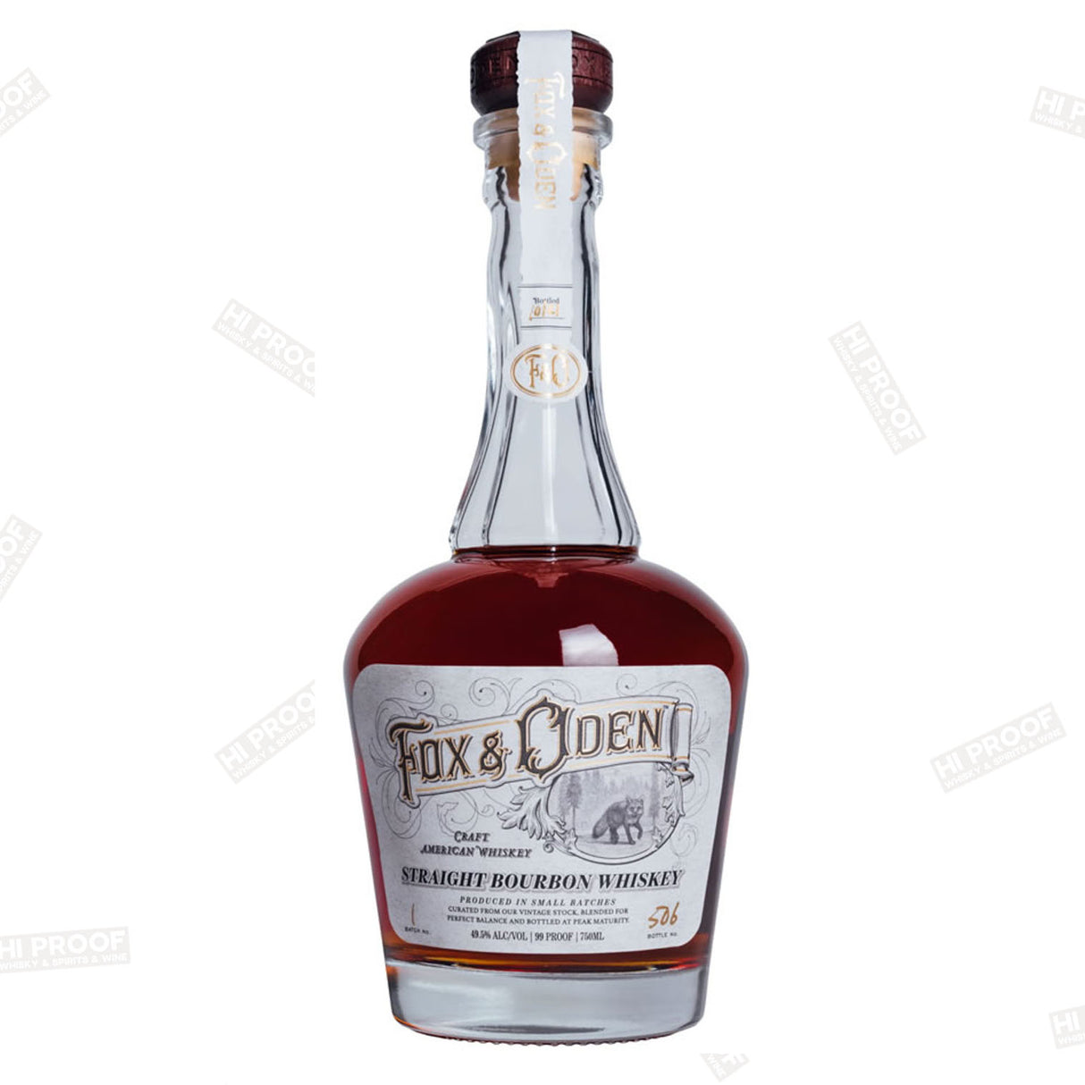 Fox & Oden Straight Bourbon 750ML