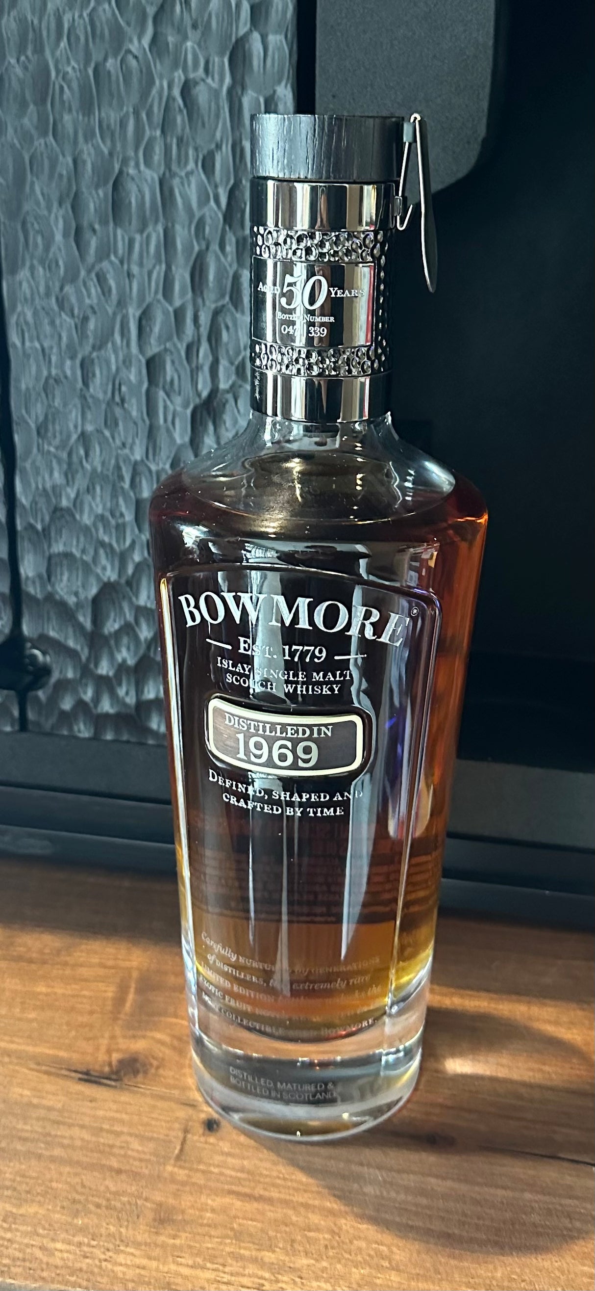 Bowmore 50 years 1969 750 ml