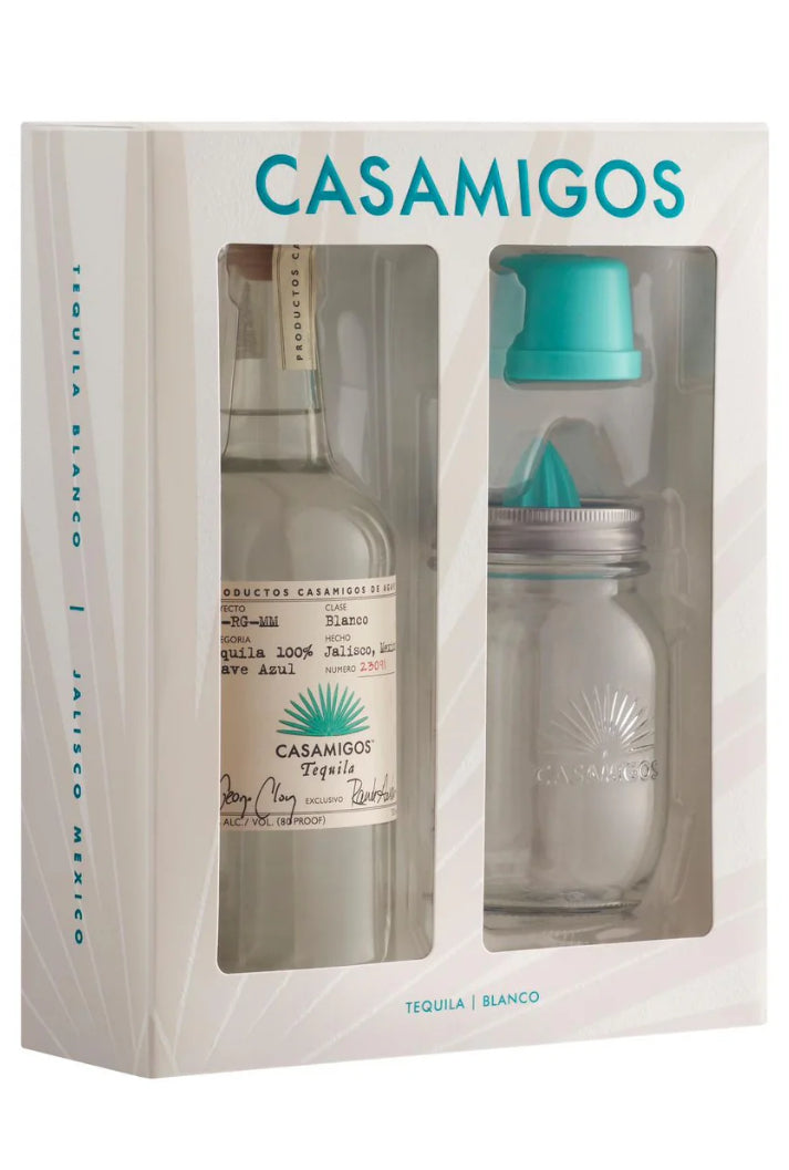 Casamigos Blanco with Mason Jar Juicer 750ml