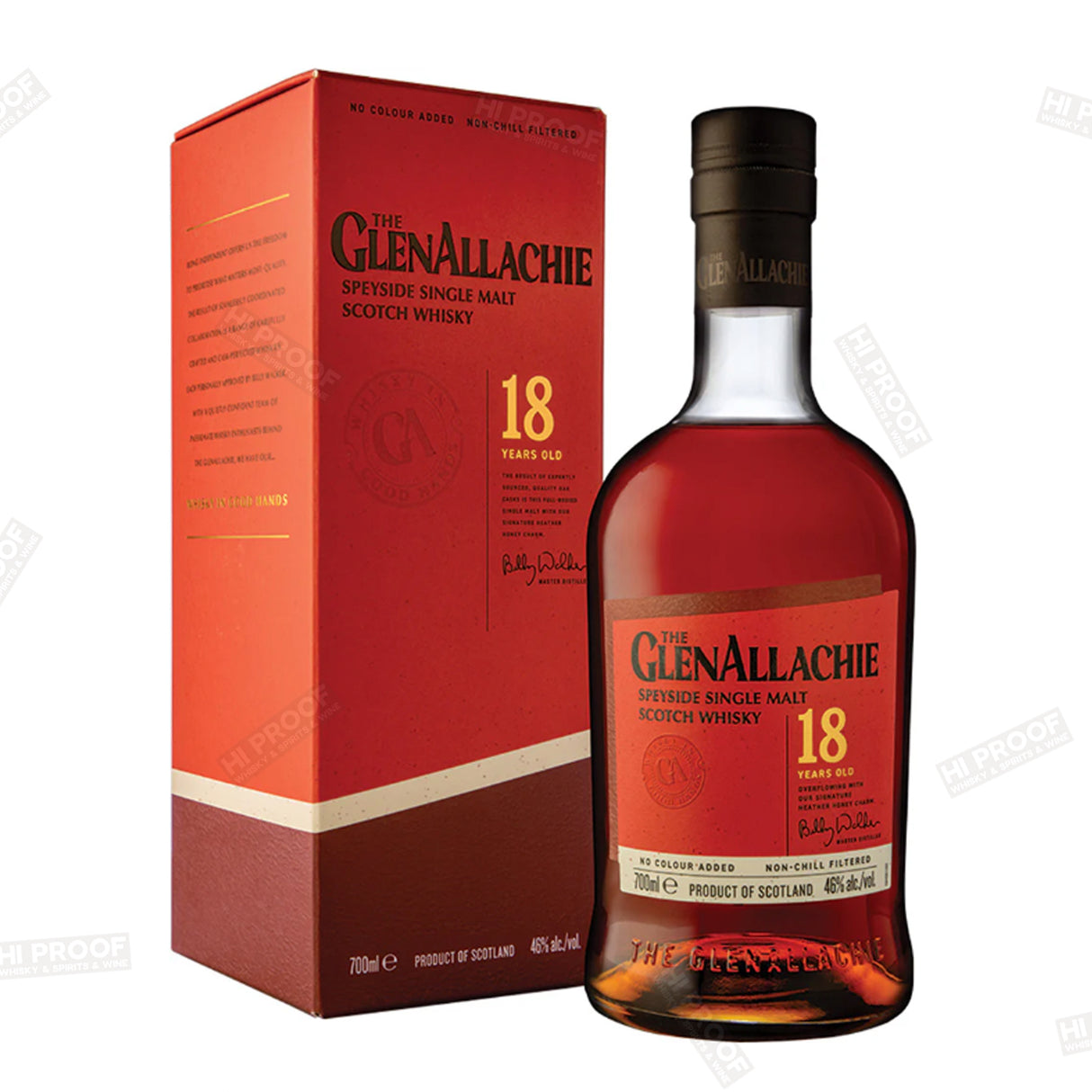 The GlenAllachie 18 Year Old Single Malt Scotch Whisky