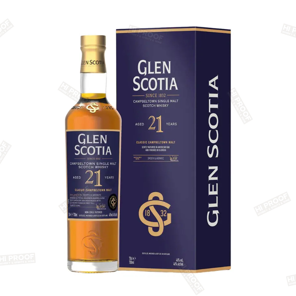 Glen Scotia 21 Year Old Single Malt Scotch Whisky 750ml