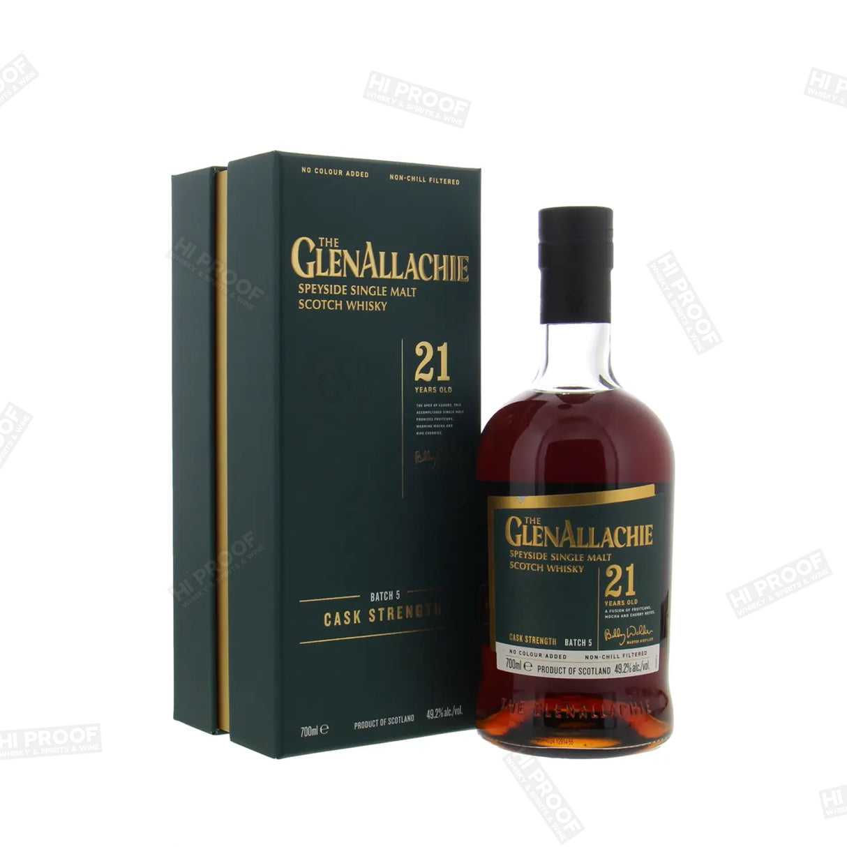 Glenallachie 21 Year Old Single Malt Scotch Whisky Batch 5