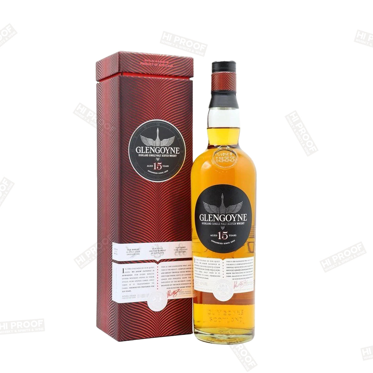 Glengoyne 15 Year Old Highland Single Malt Scotch Whisky