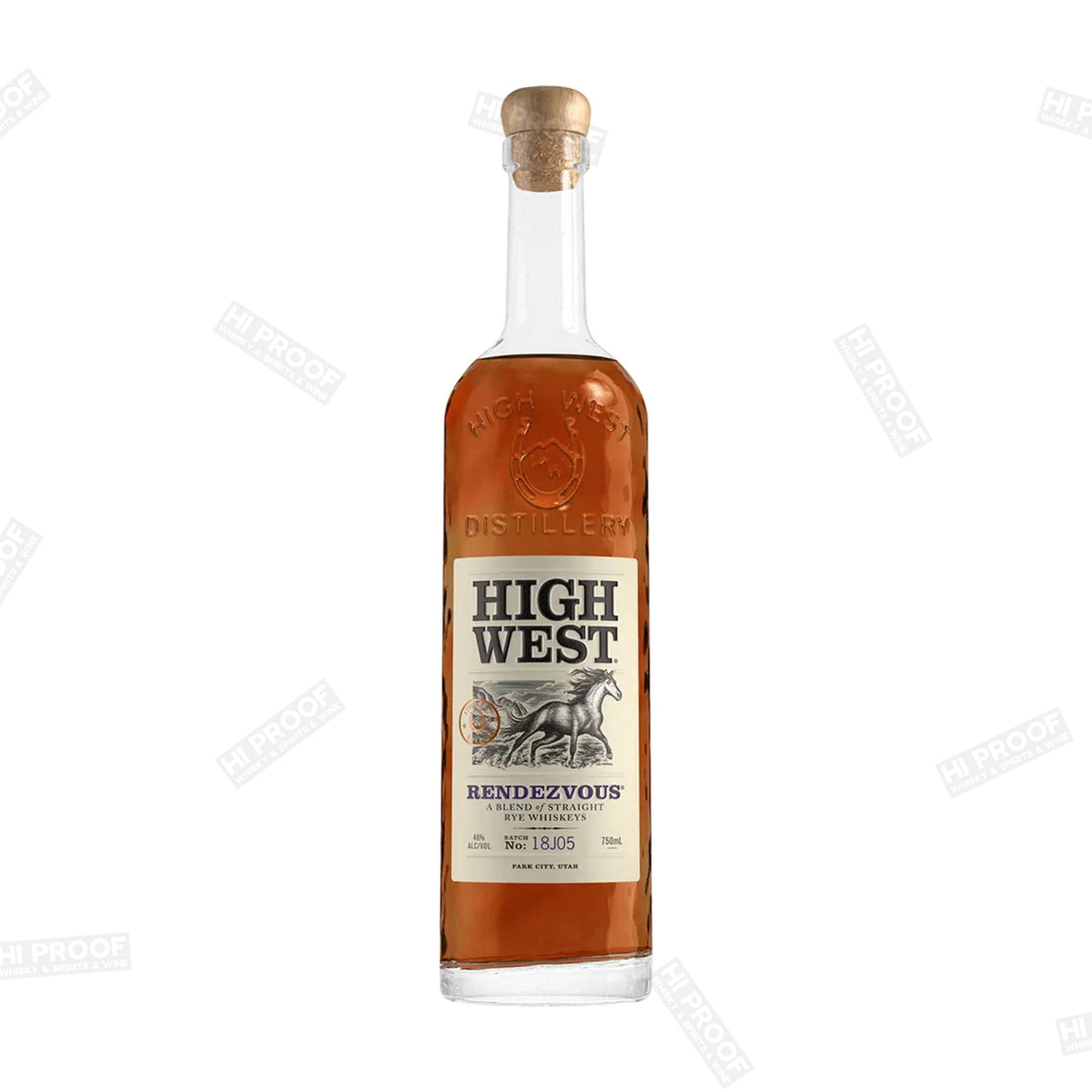 High West Rye Whiskey Rendezvous 750 ML