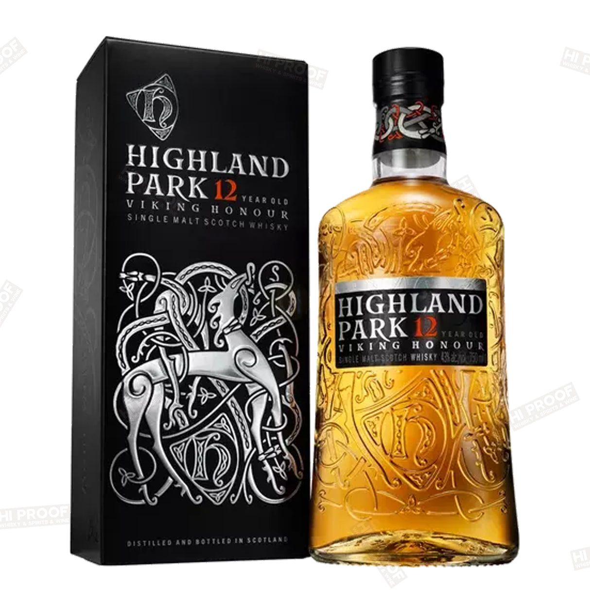 Highland Park 12 year Viking Honour Single Malt Scotch 750ml