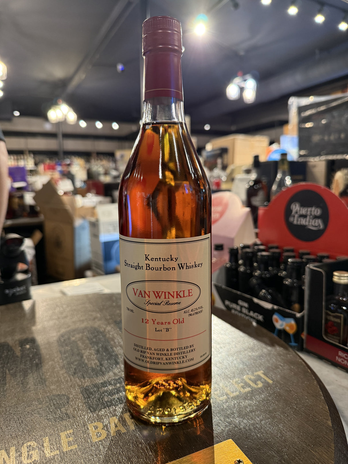 Old Rip Van Winkle Special Reserve Lot B 12 Year 2024 Release (Spend $1200 SAZERAC, Get it $169.99)