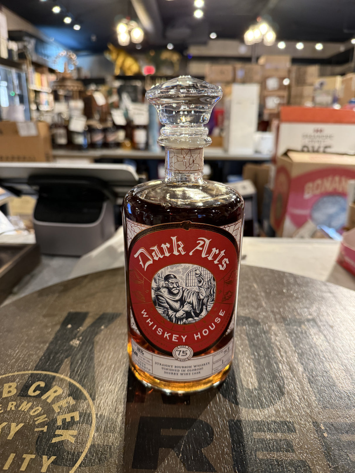 Dark Arts Bourbon 7.5 Year Sherry 113.76 Proof  750ml