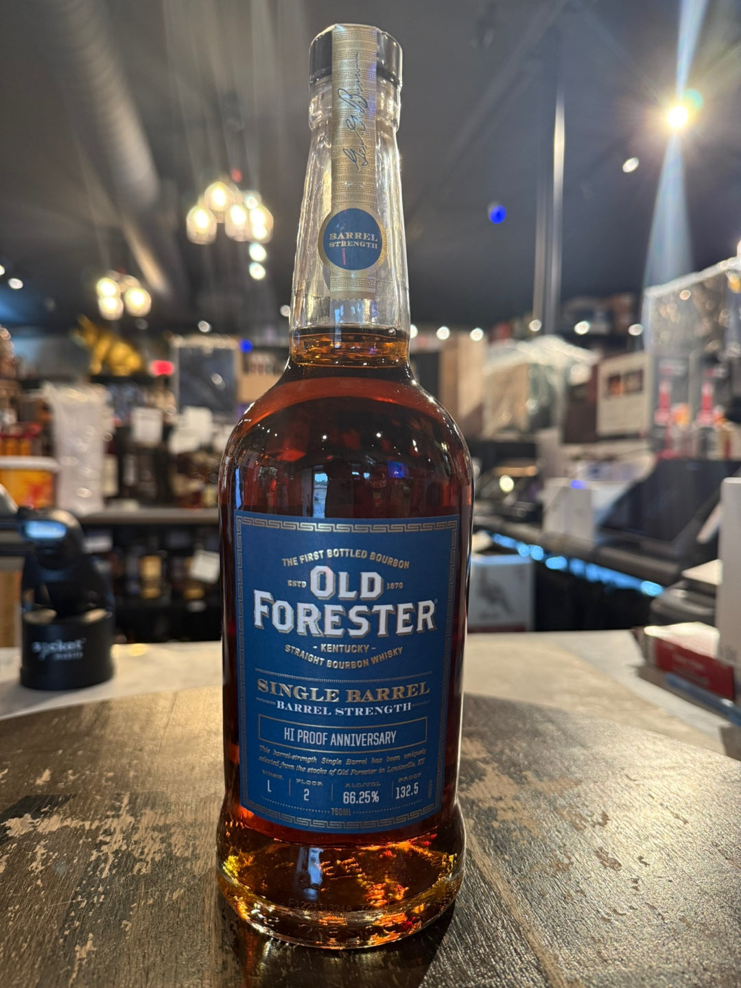 Old Forester Hi Proof Store Single Barrel Pick Barrel Strength Straight Bourbon Whisky 750ml