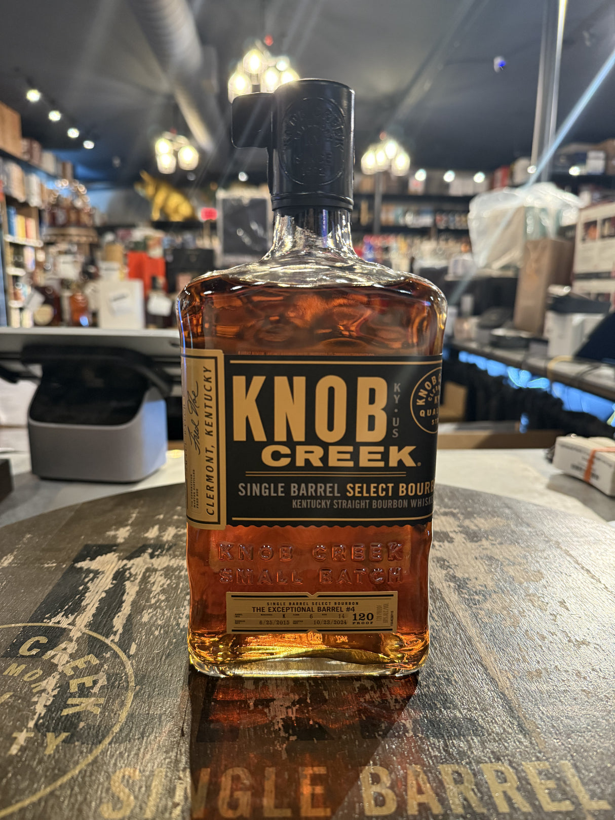 Knob Creek Hi Proof Store Pick Single Barrel "The Exceptional Barrel #4" 750ml