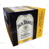 Jack Daniel's Tennessee Whiskey, Honey & Lemonade Cocktail - 4pk/355ml Cans