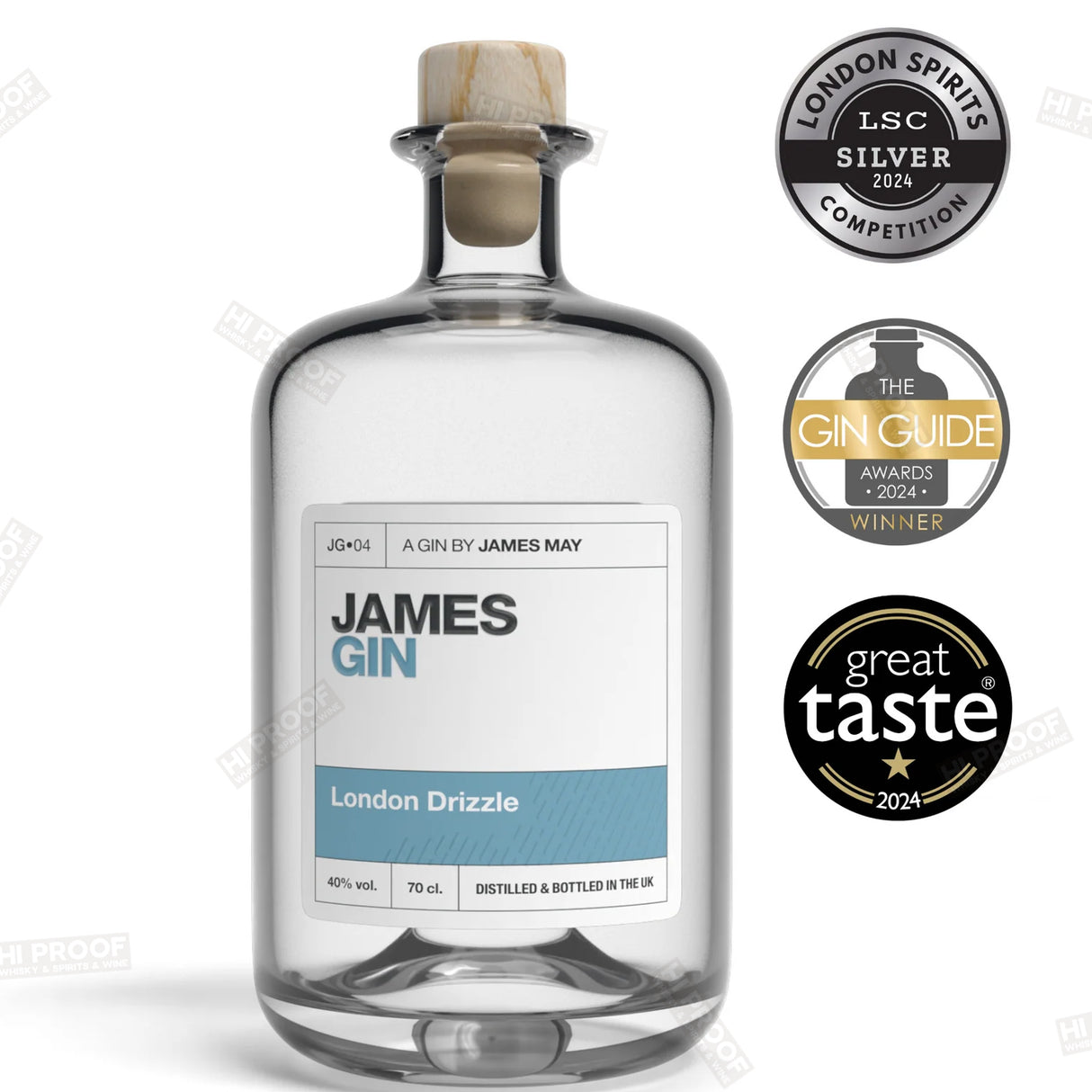 James Gin London Drizzle 80Proof 700ml