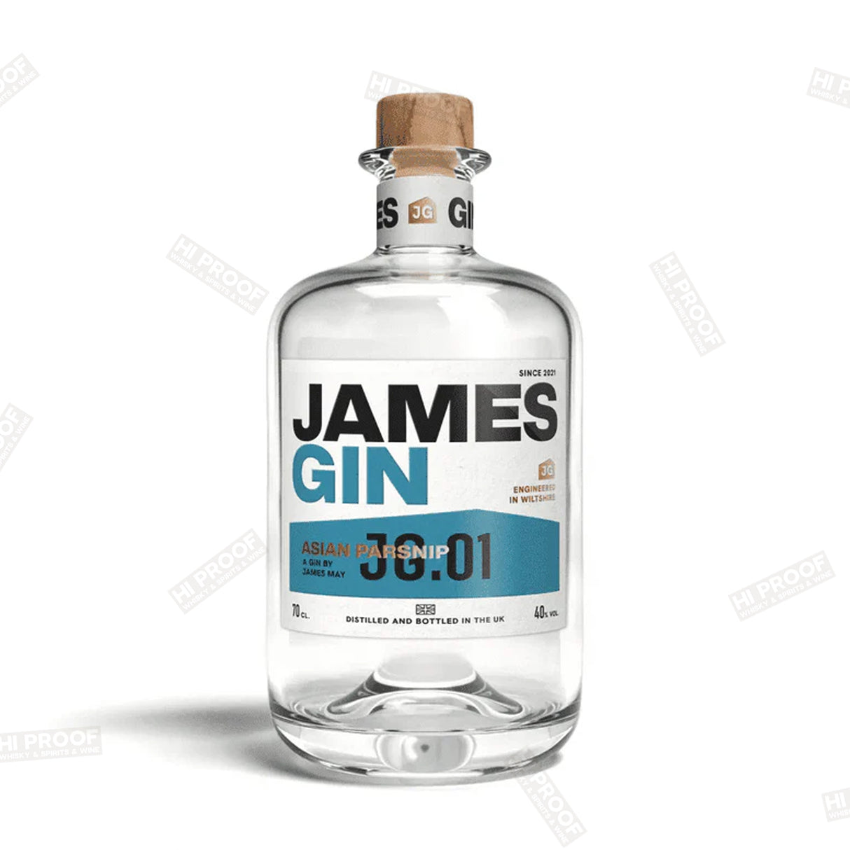 James Gin 'Asian Parsnip' 80Proof 700ml